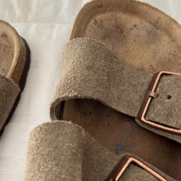 Womens Birkenstock suede sandals - Picture 7 of 8